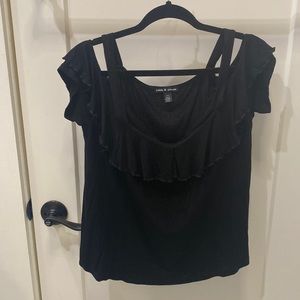 Off the shoulder blank top